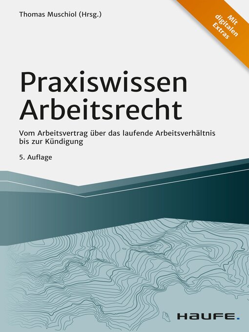 Title details for Praxiswissen Arbeitsrecht by Thomas Muschiol - Available